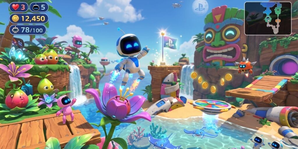 Astro Bot ps5 exclusive games