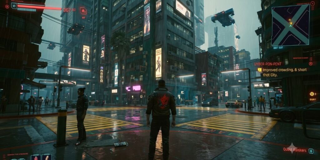 Cyberpunk 2077 Post Patch is the best ps5 games 2026