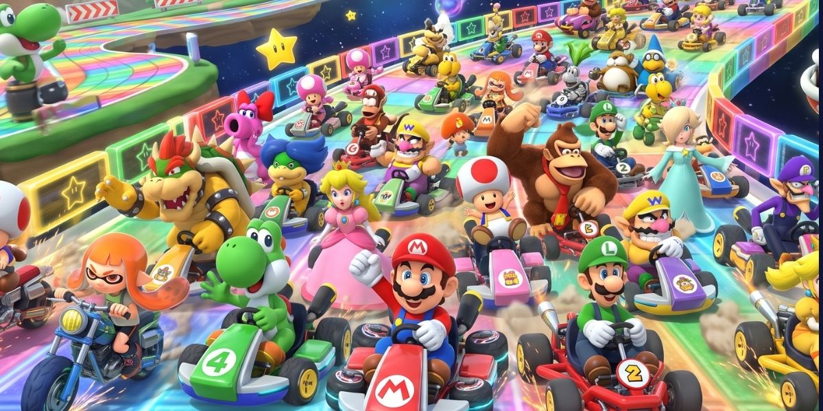 mario kart characters