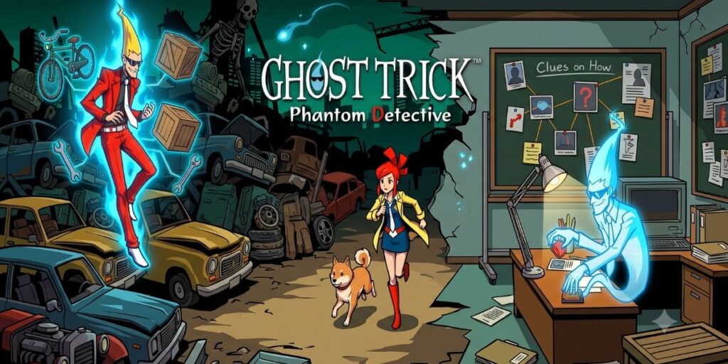 Ghost Trick: Phantom Detective. best ds games