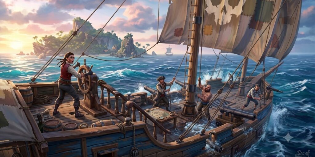 Sea of thieves game on xbox